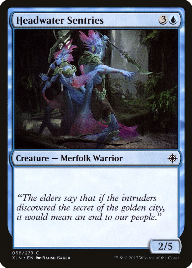 Headwater Sentries - (Foil): Ixalan