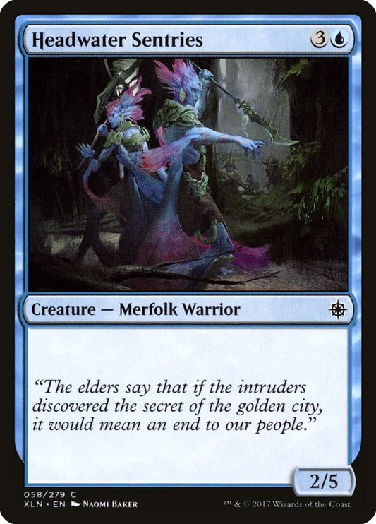 Headwater Sentries - (Foil): Ixalan