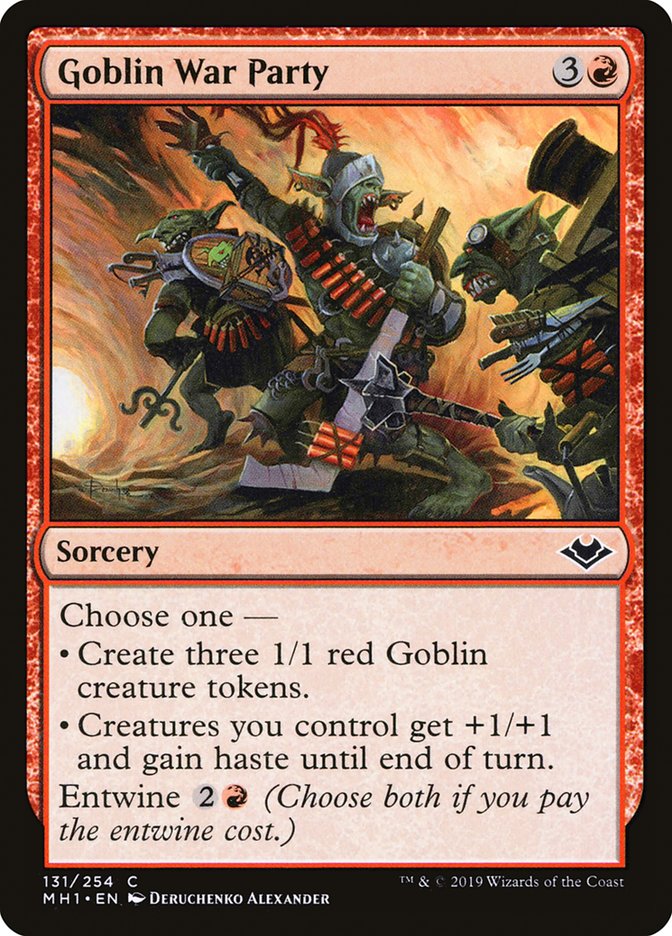 Goblin War Party: Modern Horizons