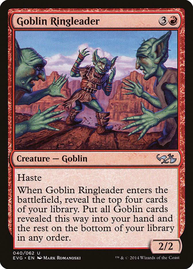Goblin Ringleader: Duel Decks Anthology: Elves vs. Goblins
