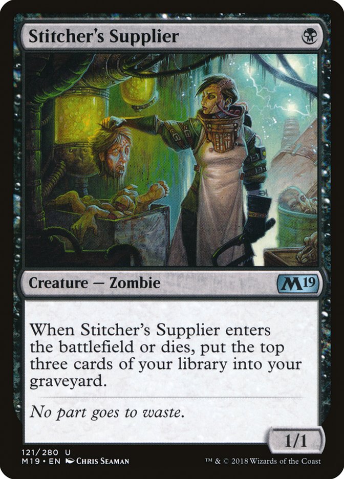 Stitcher's Supplier - (Foil): Core Set 2019
