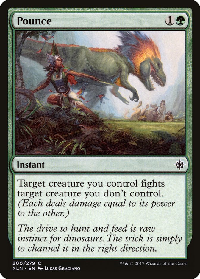 Pounce - (Foil): Ixalan
