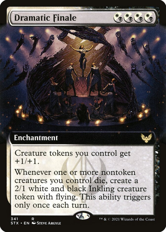 Dramatic Finale (Extended Art) - (Foil): Strixhaven: School of Mages
