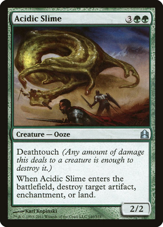 Acidic Slime: Commander 2011