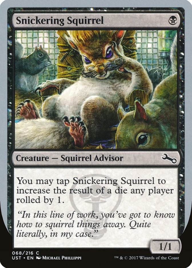 Snickering Squirrel - (Foil): Unstable