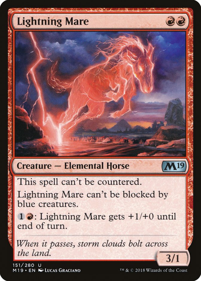 Lightning Mare: Core Set 2019
