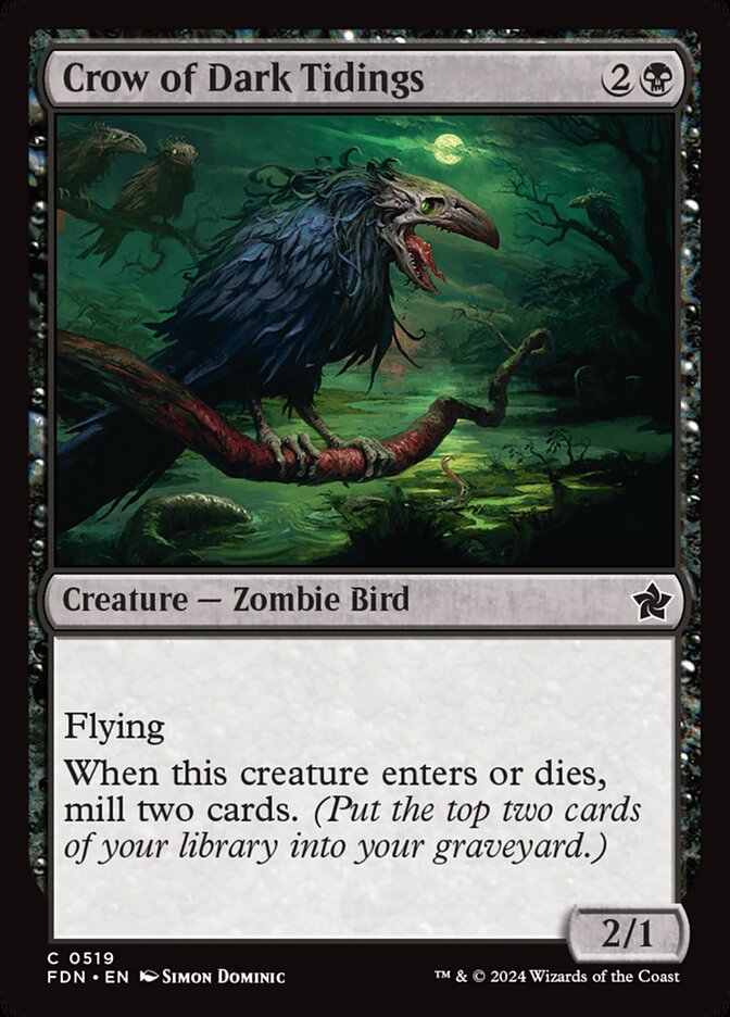 Crow of Dark Tidings: Foundations