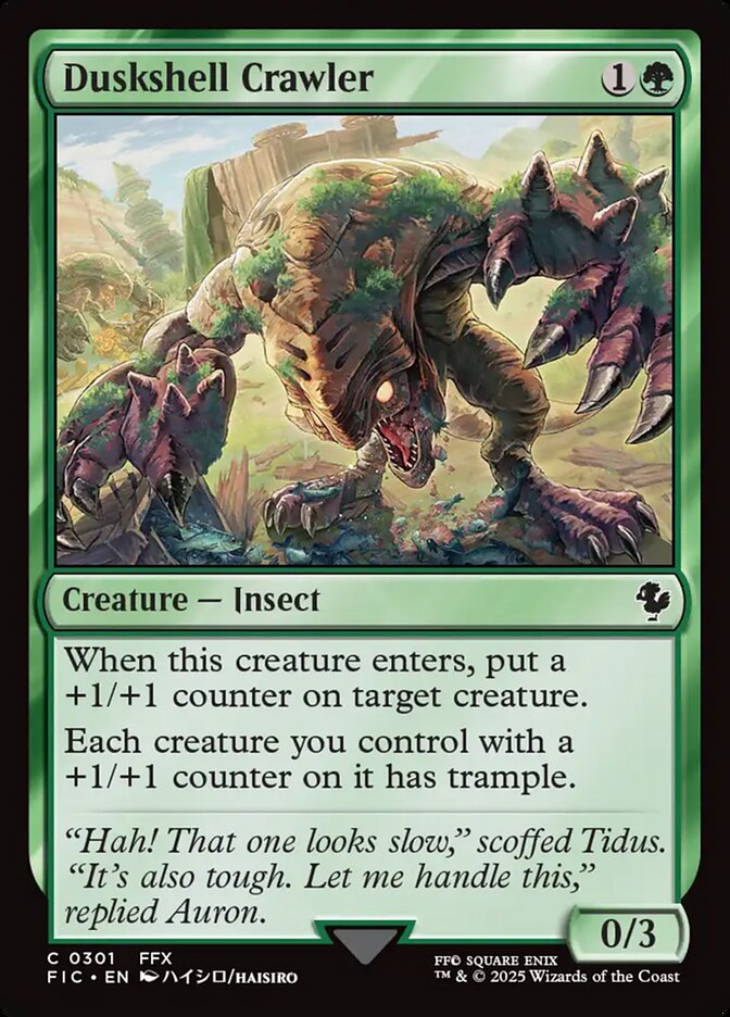 Duskshell Crawler: Final Fantasy Commander