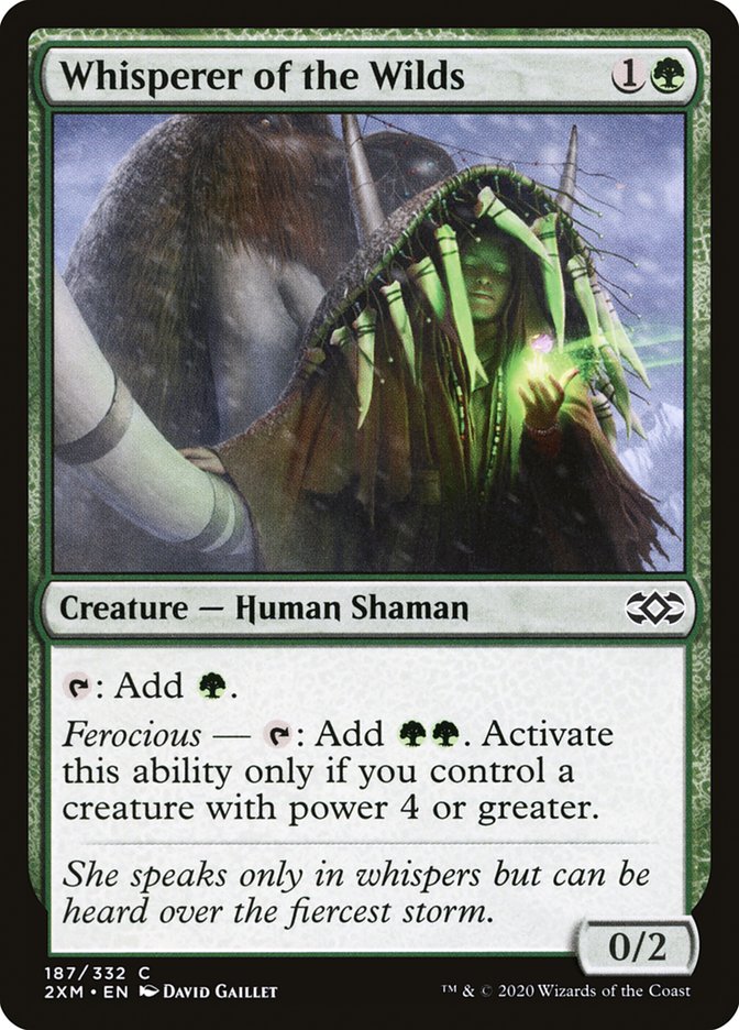 Whisperer of the Wilds - (Foil): Double Masters