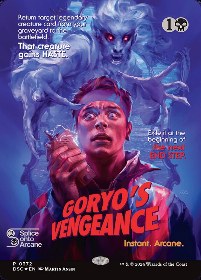 Goryo's Vengeance (Borderless) - (Foil): Duskmourn: House of Horror Commander