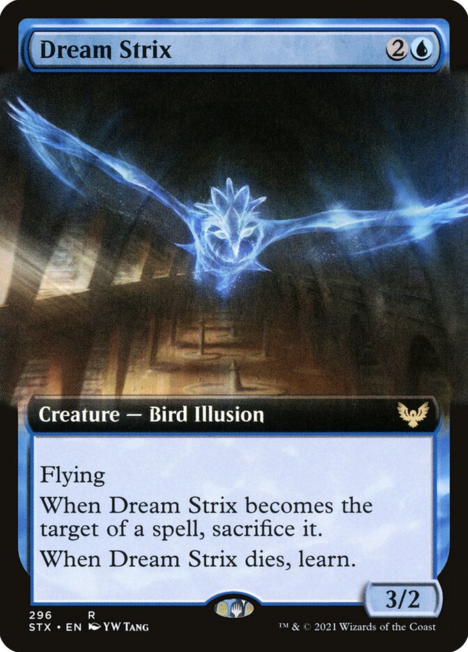 Dream Strix (Extended Art): Strixhaven: School of Mages