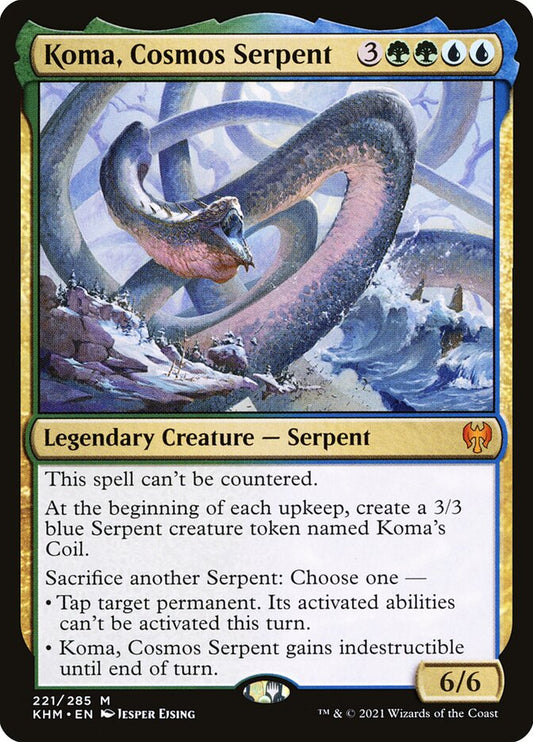 Koma, Cosmos Serpent: Kaldheim