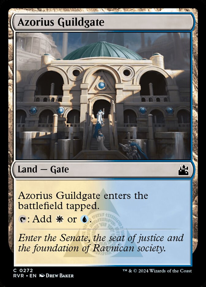 Azorius Guildgate: Ravnica Remastered