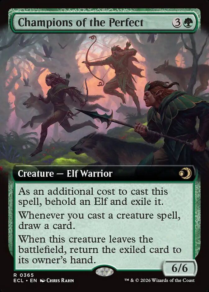 Champions of the Perfect - (Foil): Lorwyn Eclipsed