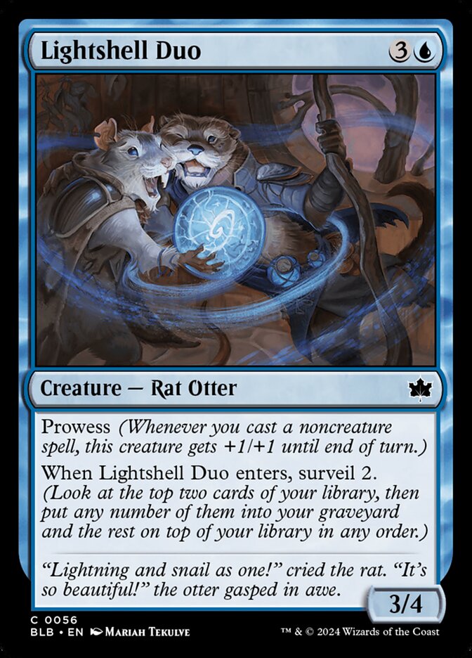 Lightshell Duo - (Foil): Bloomburrow