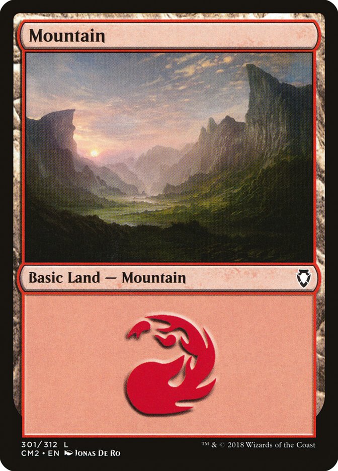 Mountain (#301): Commander Anthology Volume II