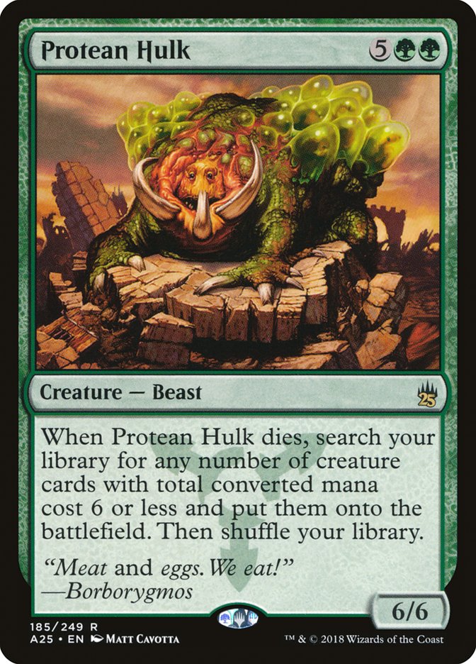 Protean Hulk - (Foil): Masters 25