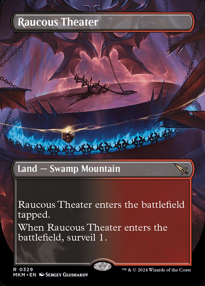 Raucous Theater (Borderless) - (Foil): Murders at Karlov Manor