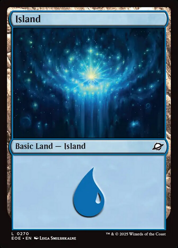Island (#270) - (Foil): Edge of Eternities