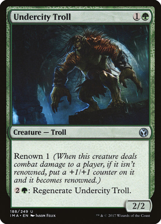 Undercity Troll: Iconic Masters