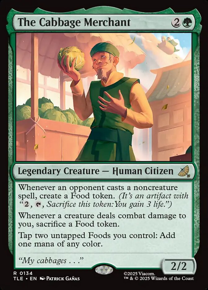 The Cabbage Merchant: Avatar: The Last Airbender Eternal