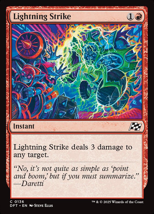 Lightning Strike - (Foil): Aetherdrift