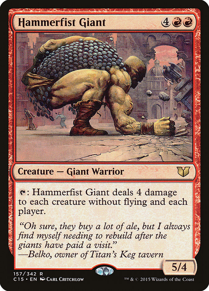Hammerfist Giant: Commander 2015