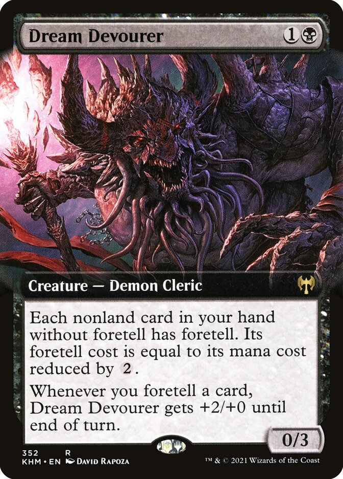 Dream Devourer (Extended Art) - (Foil): Kaldheim