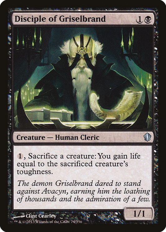 Disciple of Griselbrand: Commander 2013