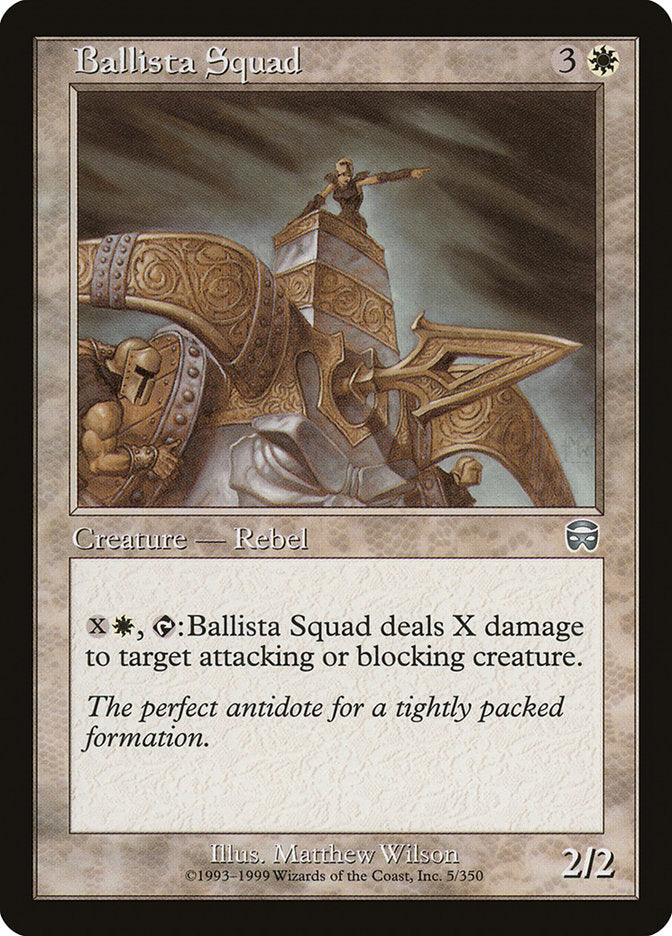 Ballista Squad - (Foil): Mercadian Masques