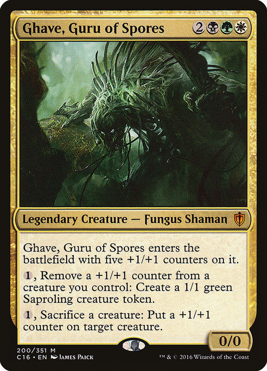 Ghave, Guru of Spores: Commander 2016