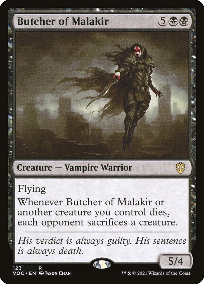 Butcher of Malakir: Crimson Vow Commander