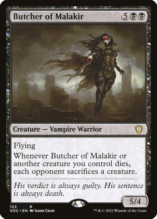 Butcher of Malakir: Crimson Vow Commander
