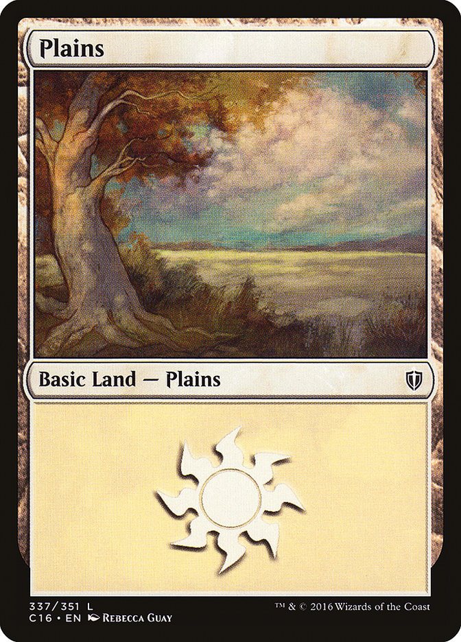 Plains (#337): Commander 2016