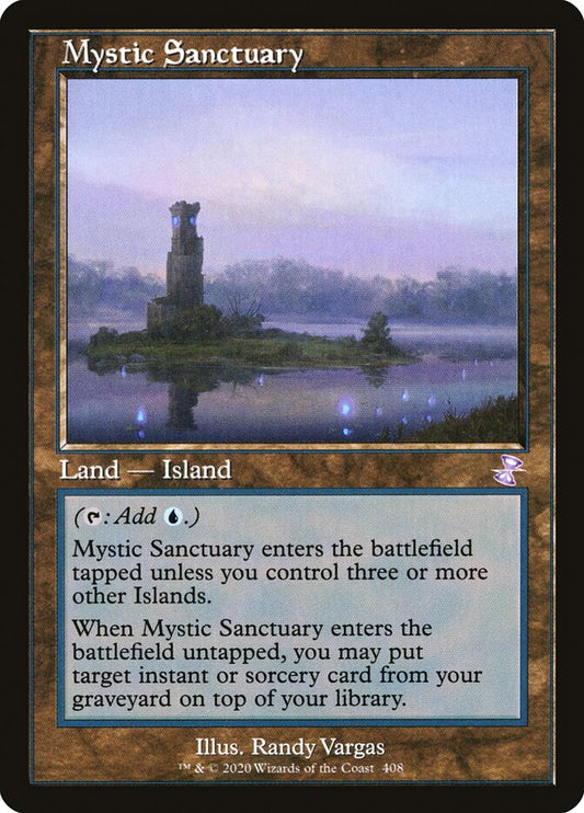 Mystic Sanctuary (Retro Frame) - (Foil): Time Spiral Remastered