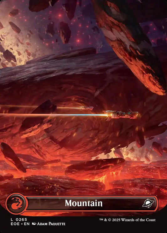 Mountain (#265) (Borderless): Edge of Eternities