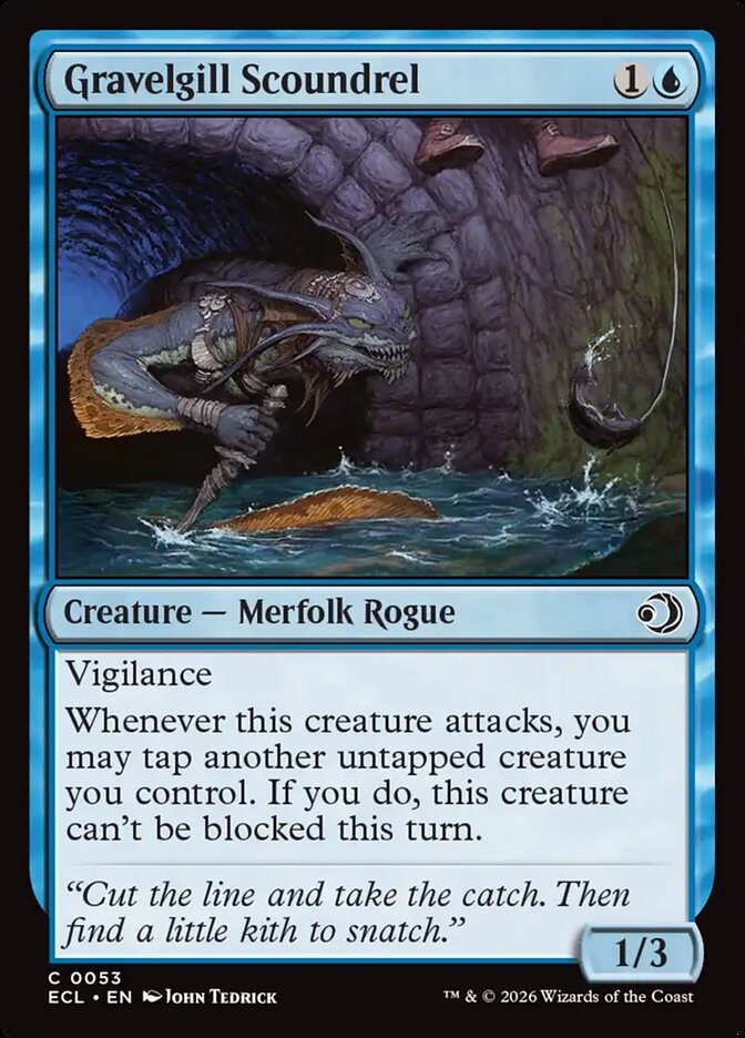 Gravelgill Scoundrel - (Foil): Lorwyn Eclipsed