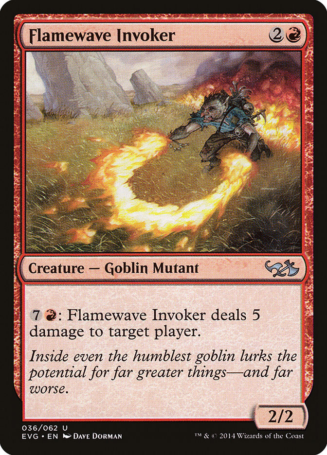Flamewave Invoker: Duel Decks Anthology: Elves vs. Goblins