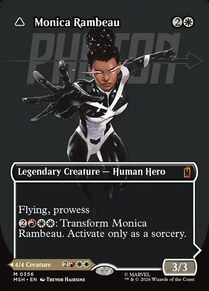 Monica Rambeau // Photon, Living Light (Borderless) (#356)