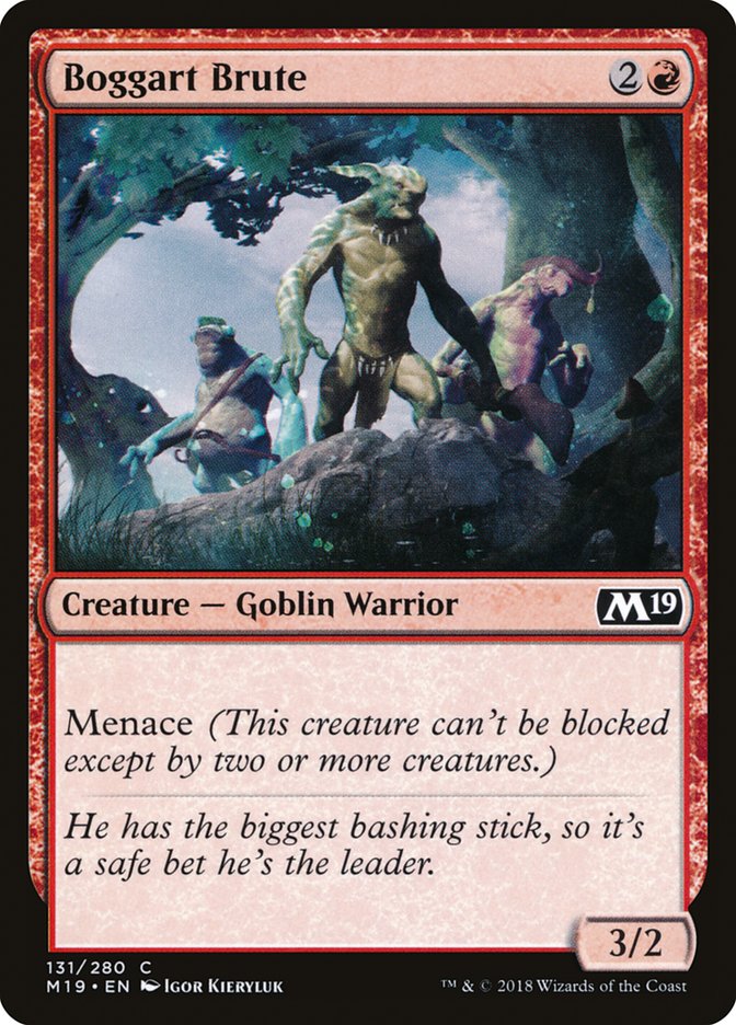 Boggart Brute - (Foil): Core Set 2019