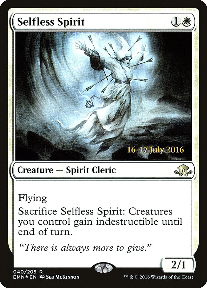 Selfless Spirit - (Foil): Eldritch Moon Promos