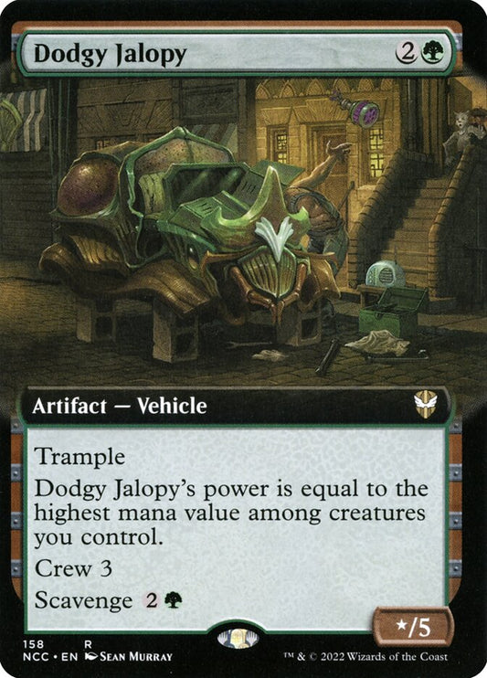 Dodgy Jalopy (Extended Art): New Capenna Commander