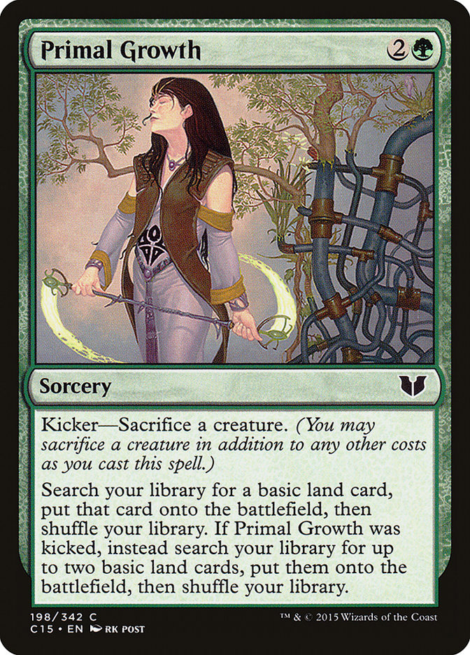 Primal Growth: Commander 2015