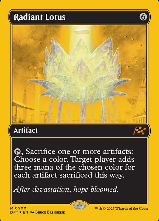 Radiant Lotus (First Place Foil) - (Foil): Aetherdrift