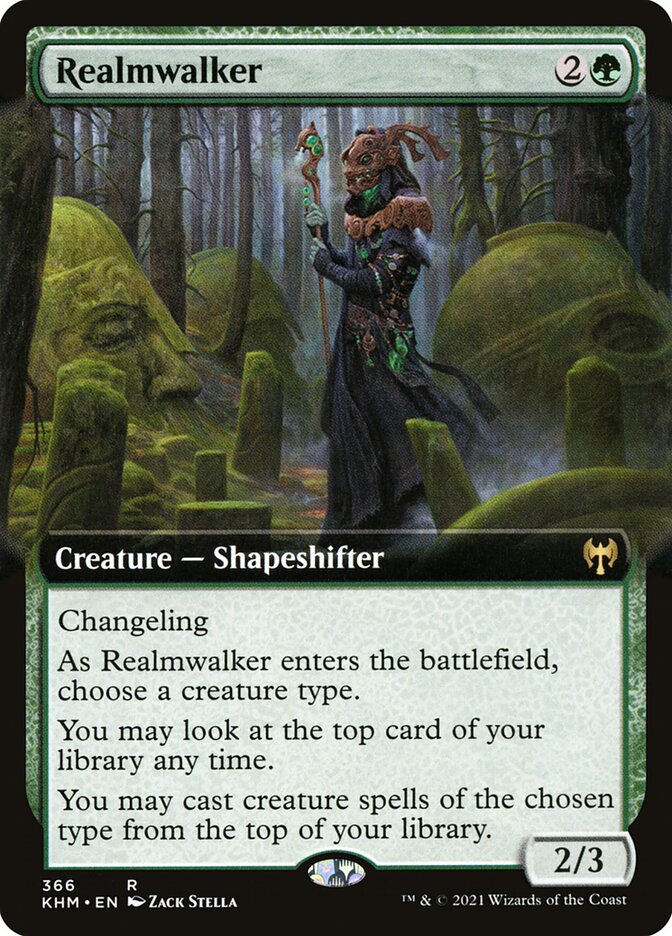 Realmwalker (Extended Art) - (Foil): Kaldheim