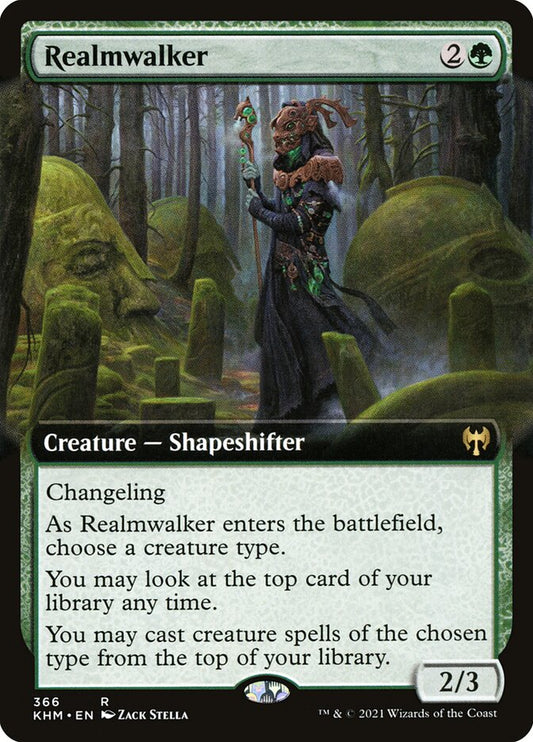 Realmwalker (Extended Art) - (Foil): Kaldheim
