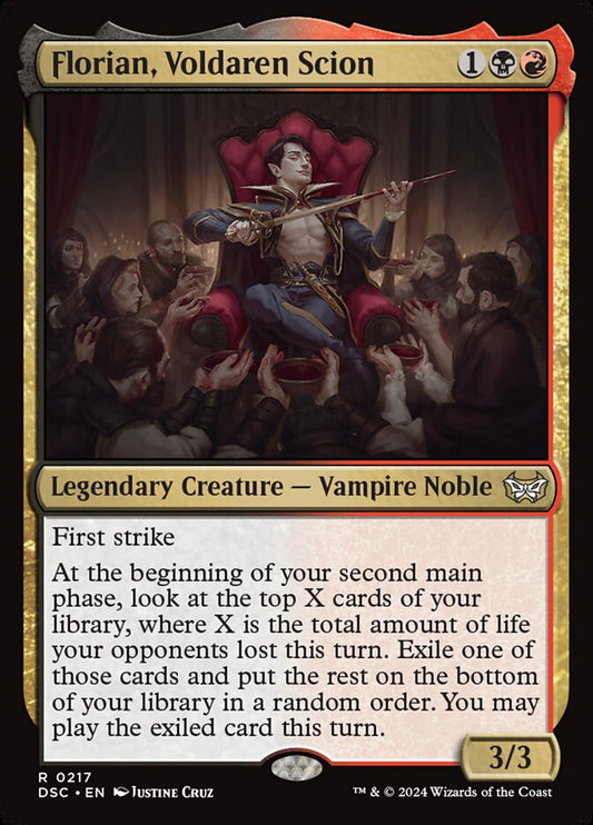 Florian, Voldaren Scion: Duskmourn: House of Horror Commander
