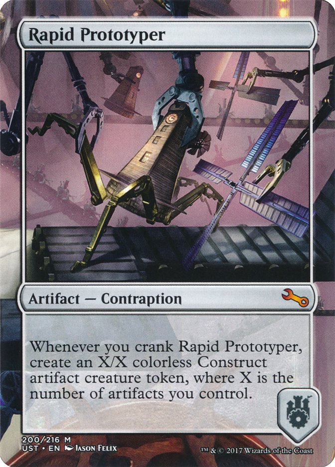 Rapid Prototyper - (Foil): Unstable