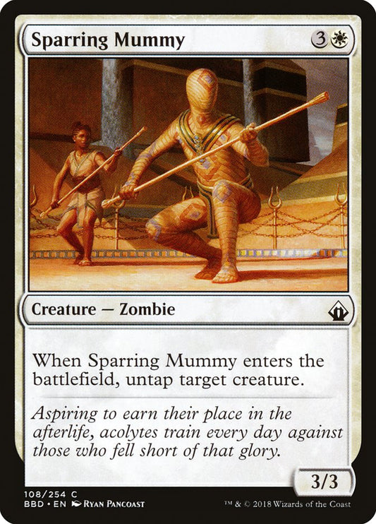 Sparring Mummy - (Foil): Battlebond
