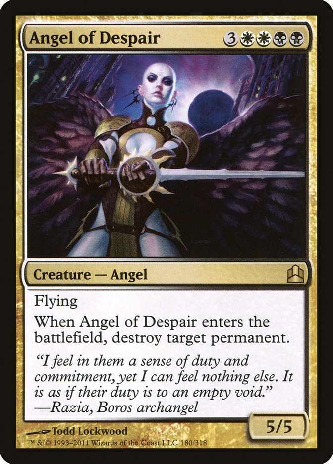 Angel of Despair: Commander 2011